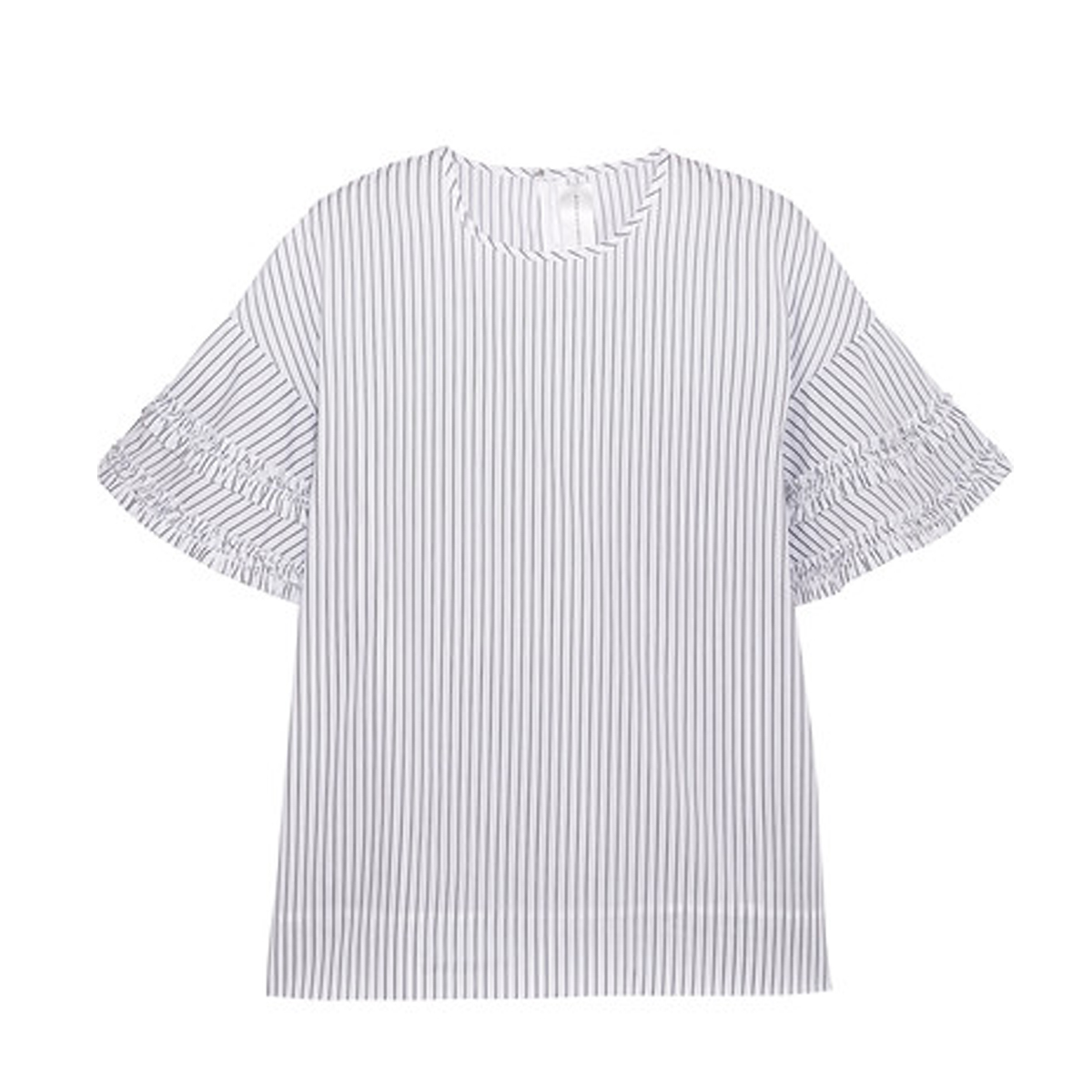 Striped Cotton Blouse